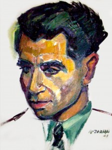 Vahe-Vahian's Portrait by the great Armenian Painter, Ashod Zorian